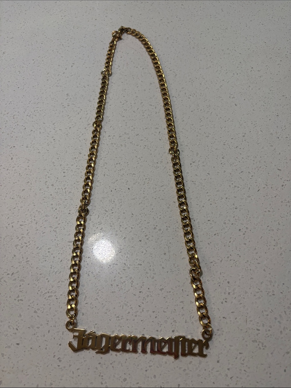Jagermeister Limited Edition Chain with brand pendant